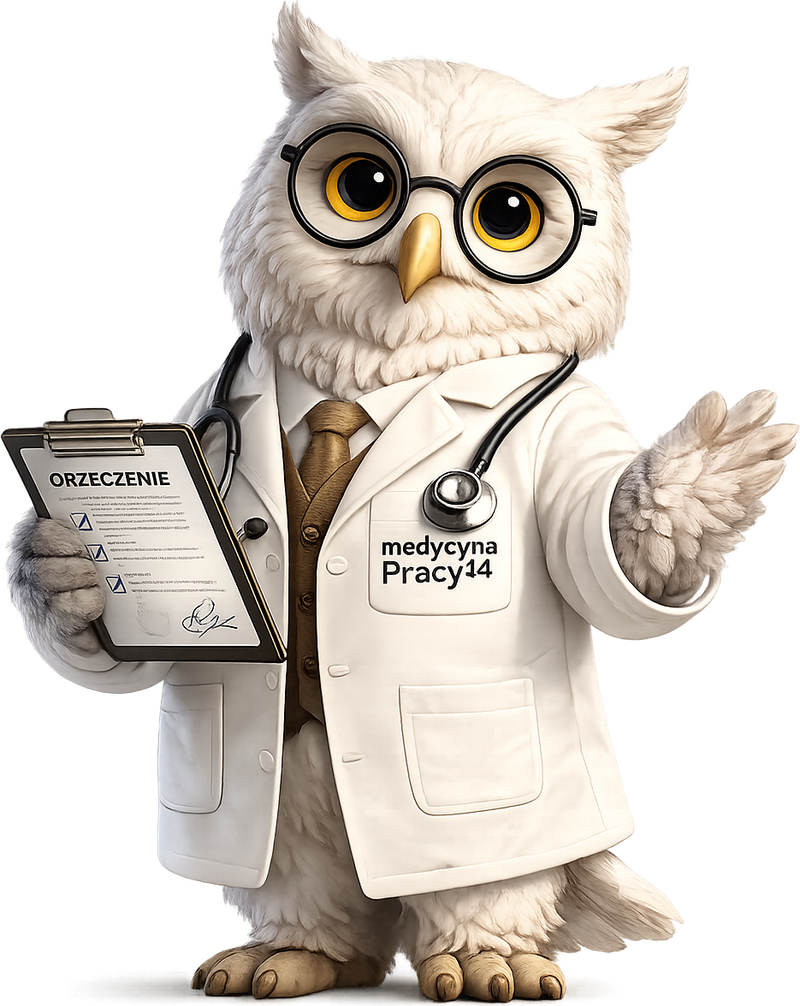 Dr Owl — lekarz medycyny pracy wystawi orzeczenie