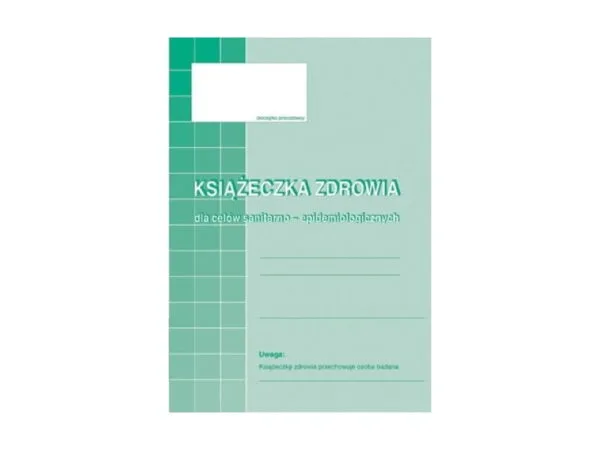 Orzeczenie do celów sanitarno-epidemiologicznych (Książeczka Sanepidowska)